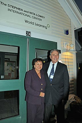 Stephen and Nita Lowey launch scholarship fund to support SIT Graduate students