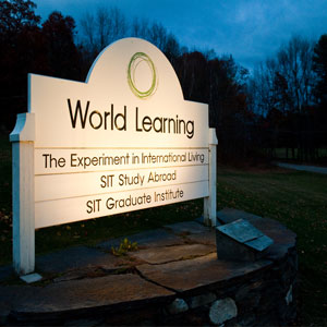 Photo - World Learning Sign