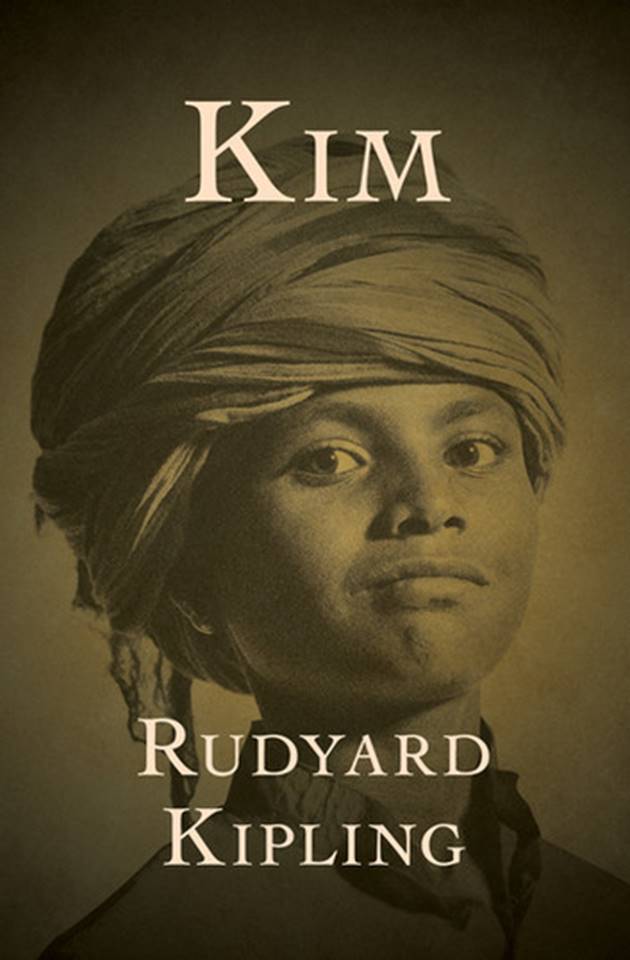 Kim book cover (1901) by Rudyard Kipling