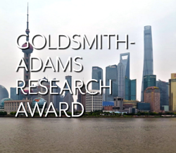 Goldsmith Adams Research Award Logo