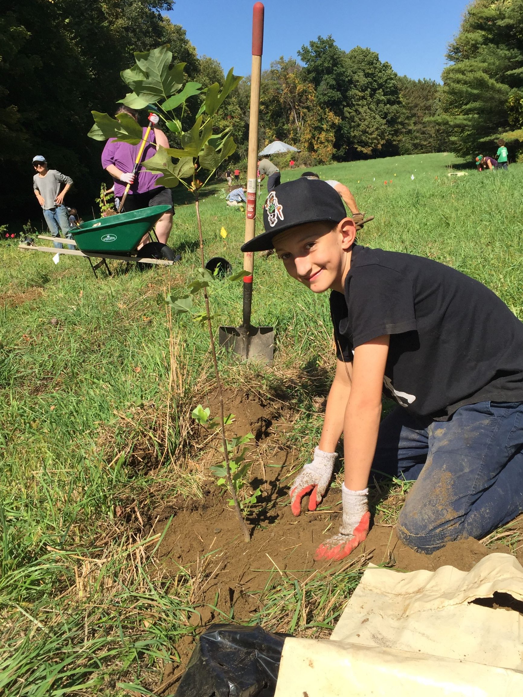 SIT capstone leads to a memorial forest that inspires a brighter future