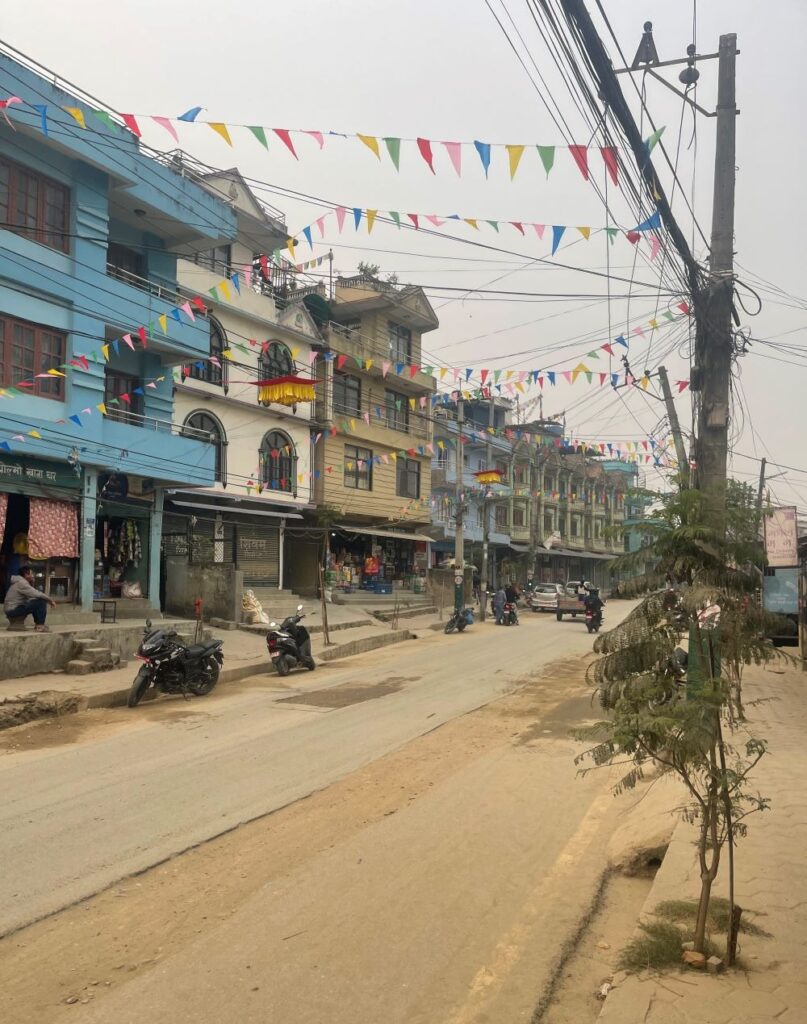 SIT Graduate Institute MA in International Education Kathmandu, Nepal walk to class